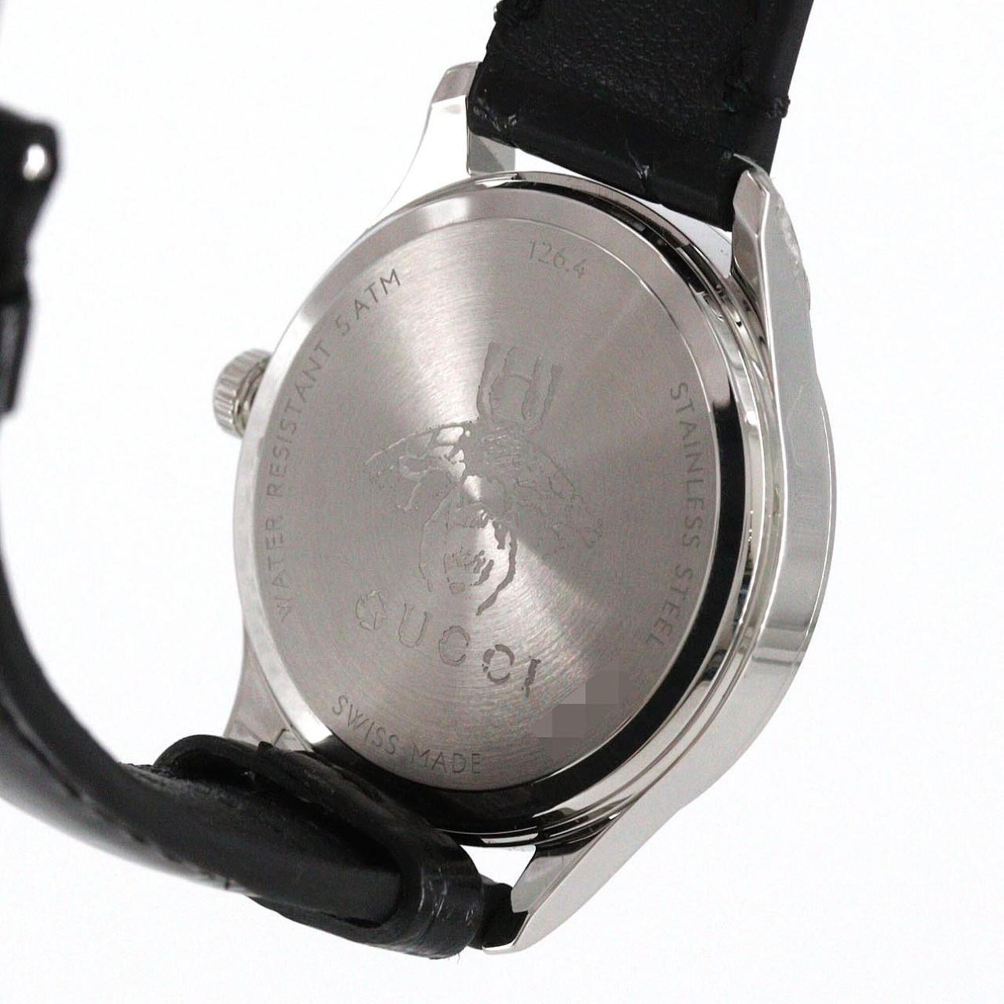 Gucci G-Timeless 126.4 YA1265055 SS Quartz Watch — Very Good
