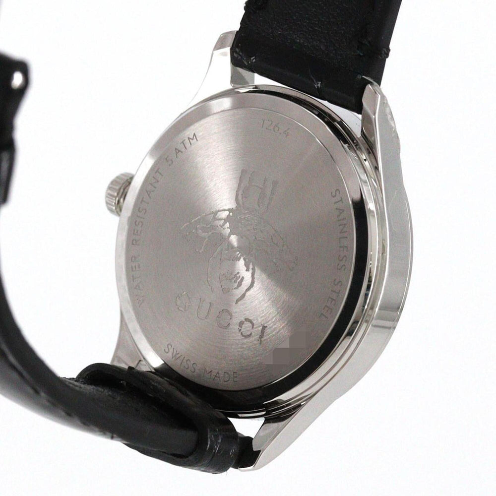 Gucci G-Timeless 126.4 YA1265055 SS Quartz Watch — Very Good