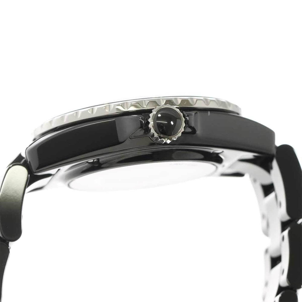 Chanel J12 Electro 38, Limited Edition of 1255 Pieces Worldwide, H7122, Men's Watch, Date, Black Ceramic, Automatic Winding — Like New