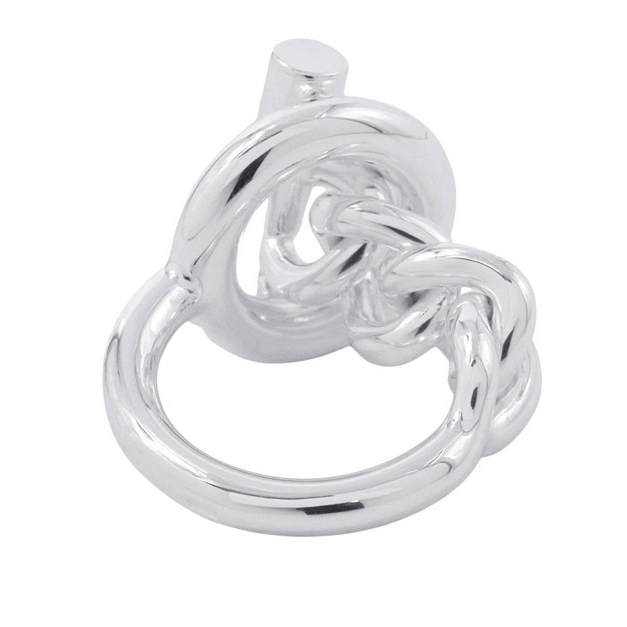 Hermes Croisette MM ring, SV925 silver, ring size 52. HERMES ring — Like New