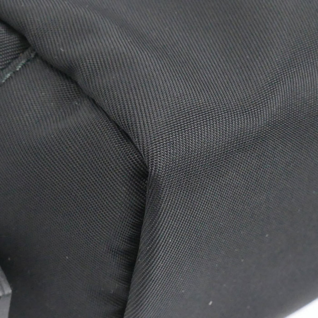 PRADA Tessuto Triangle Pouch, Black, 1NE175 R067 F0002, Women's