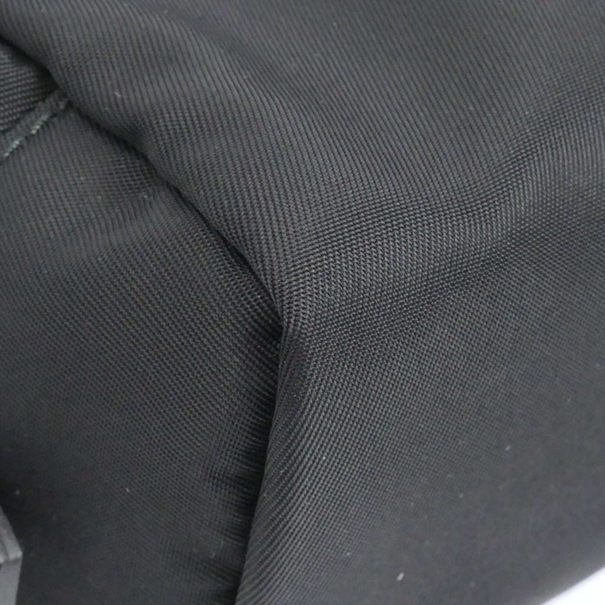 PRADA Tessuto Triangle Pouch, Black, 1NE175 R067 F0002, Women's