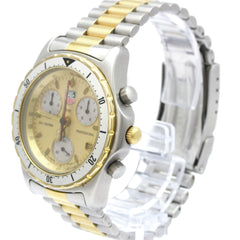 TAG HEUER 2000 Professional Chronograph Gold Plated Steel Watch CE1121 — Good