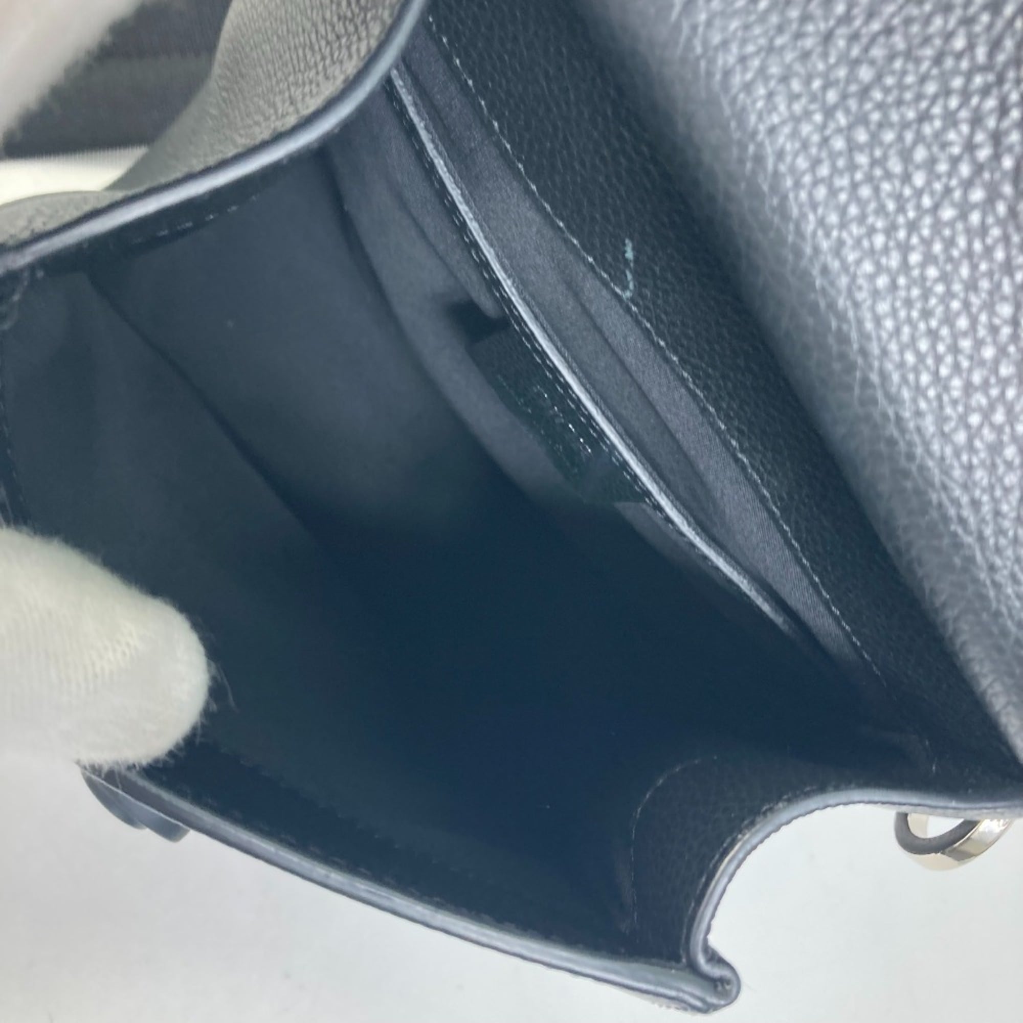 CHRISTIAN DIOR Bag Saddle backpack Backpack Black — Like New