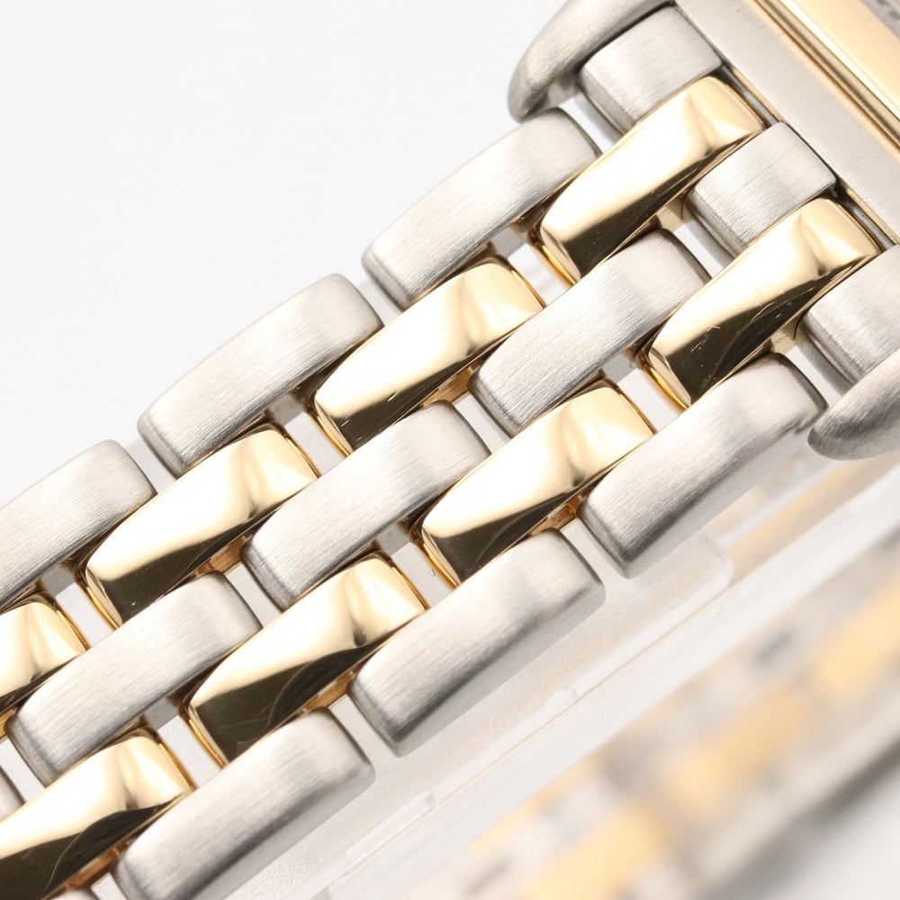 Cartier Panthère SM 2-Row Watch, 18K (Yellow Gold) Stainless Steel, Ladies', Ivory (W25029B6) — Very Good