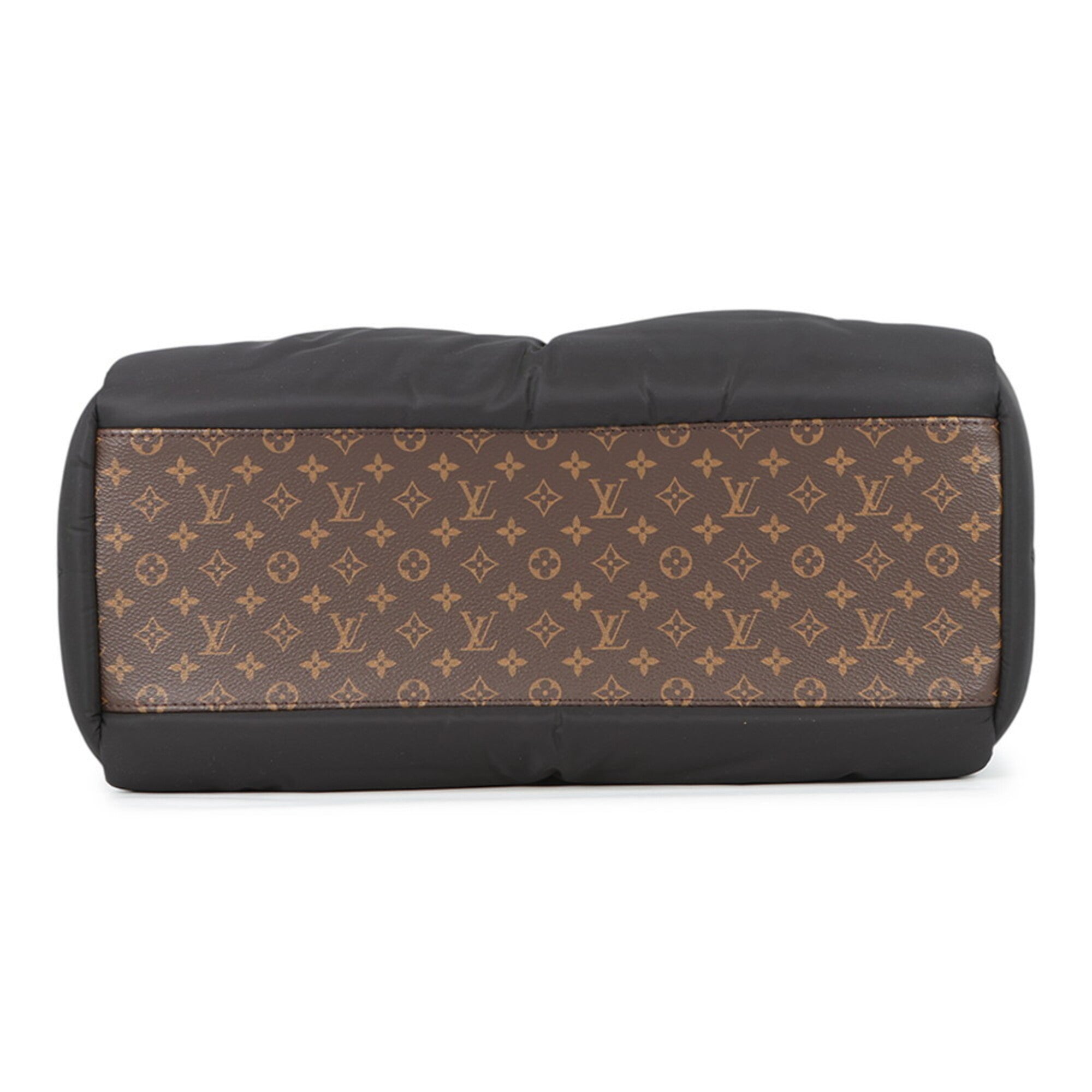 Louis Vuitton Tote Bag, Recycled Nylon, Monogram, OnTheGo GM M59005, Handbag, Black. Vuitton — Like New