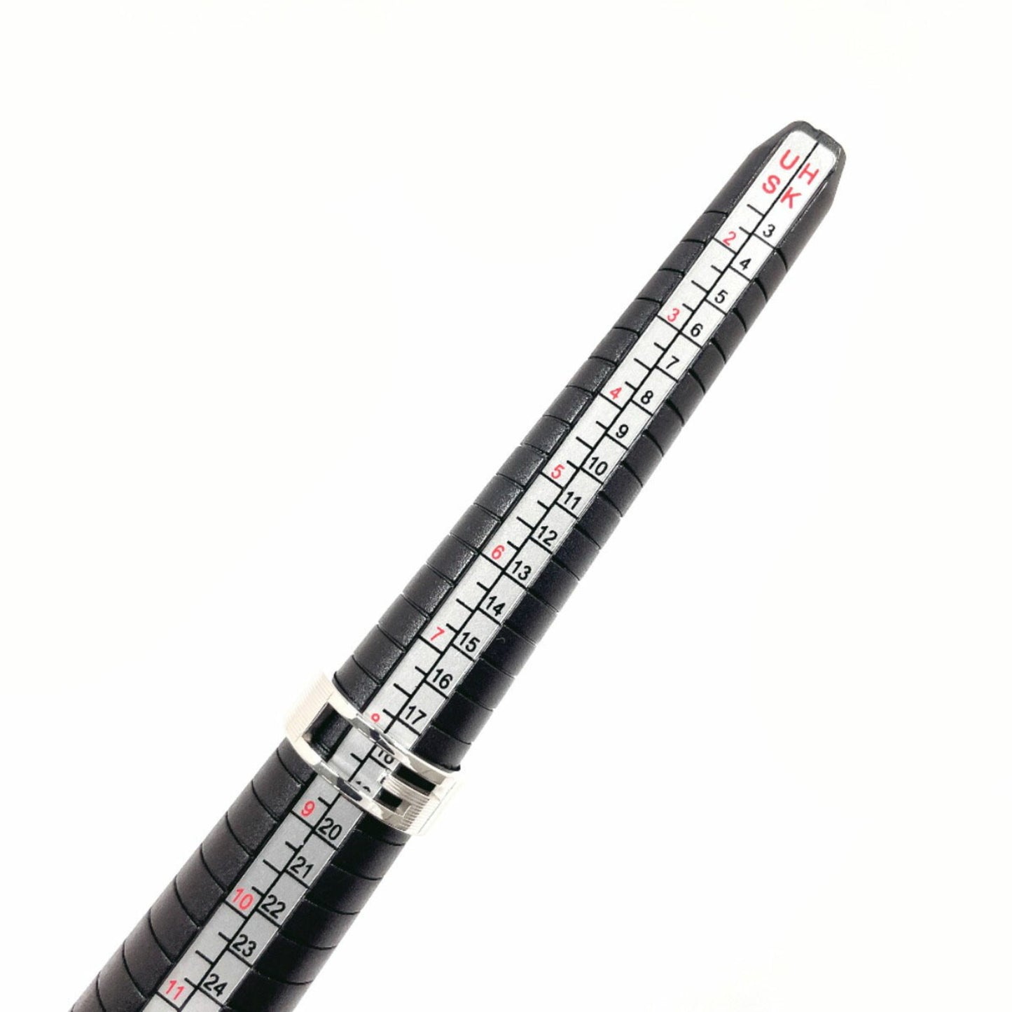 GUCCI Gucci Branded Cutout G Ring Silver 925 17.5 Men's