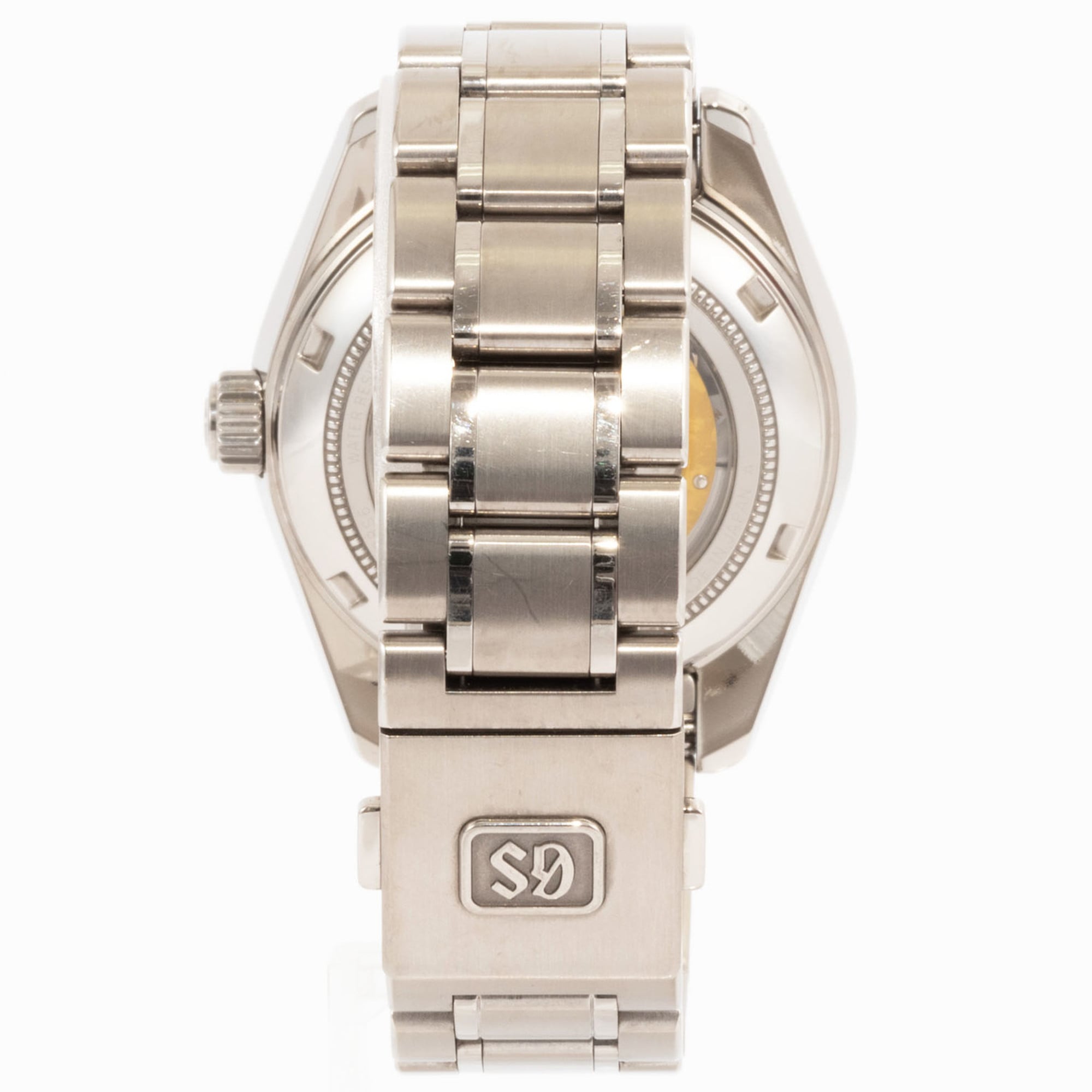 Grand Seiko Heritage Collection Mechanical Hi-Beat Watch SBGJ255 Bright Titanium Silver Men's — Good