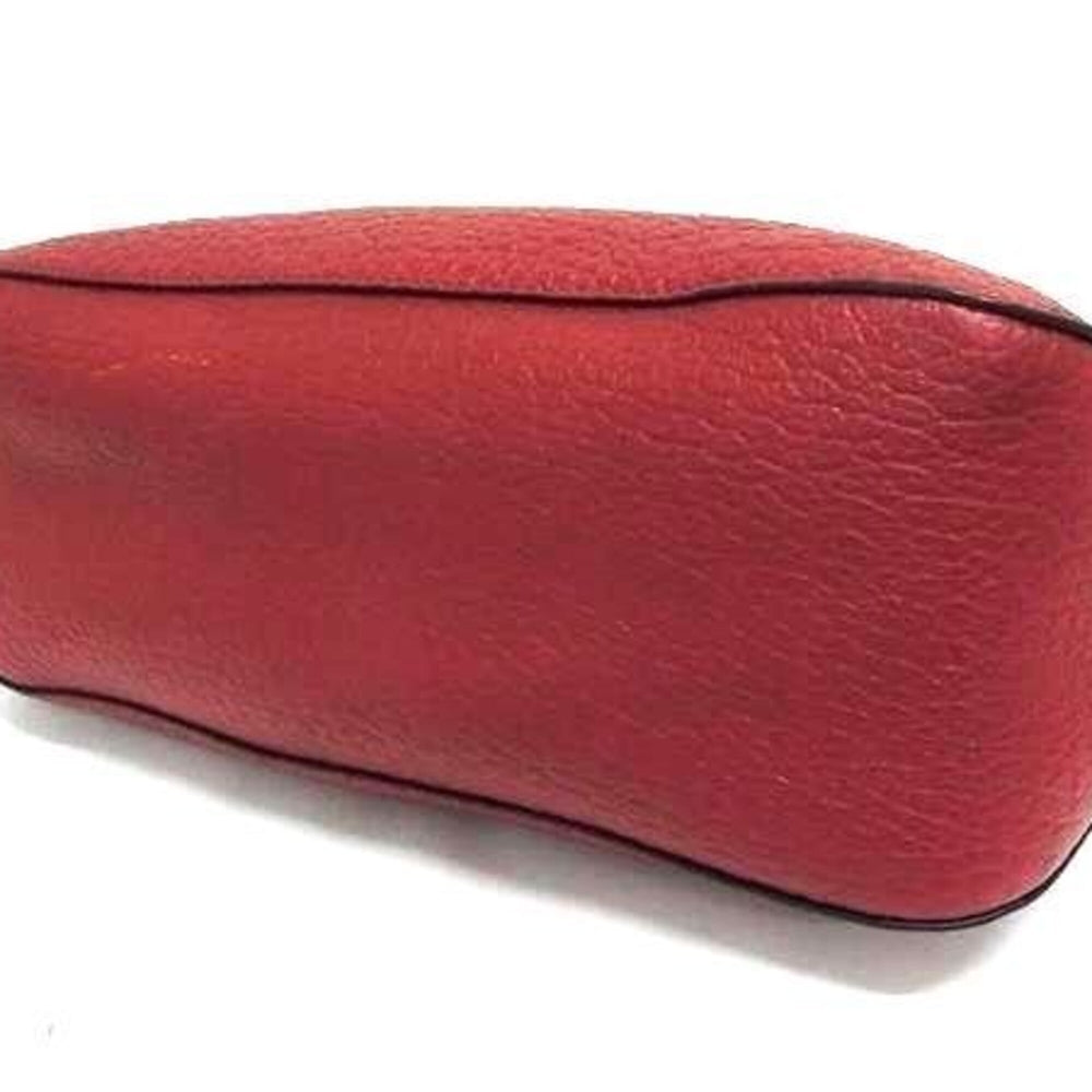 BURBERRY Redbury Hobo Handbag, Red Calf Leather, Women's Shoulder Bag — Like New