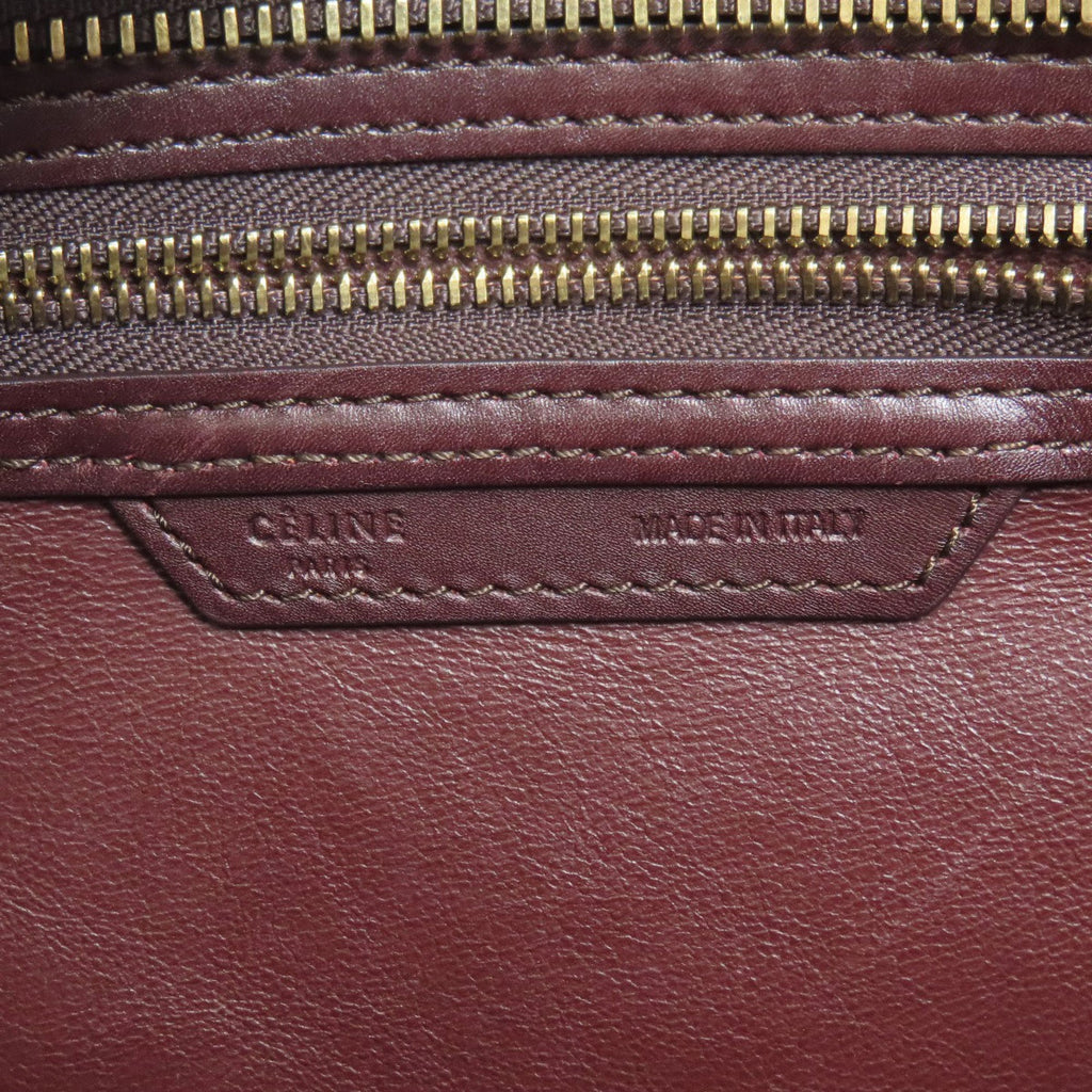 Celine Luggage Micro Tote Bag in Calfskin for Women