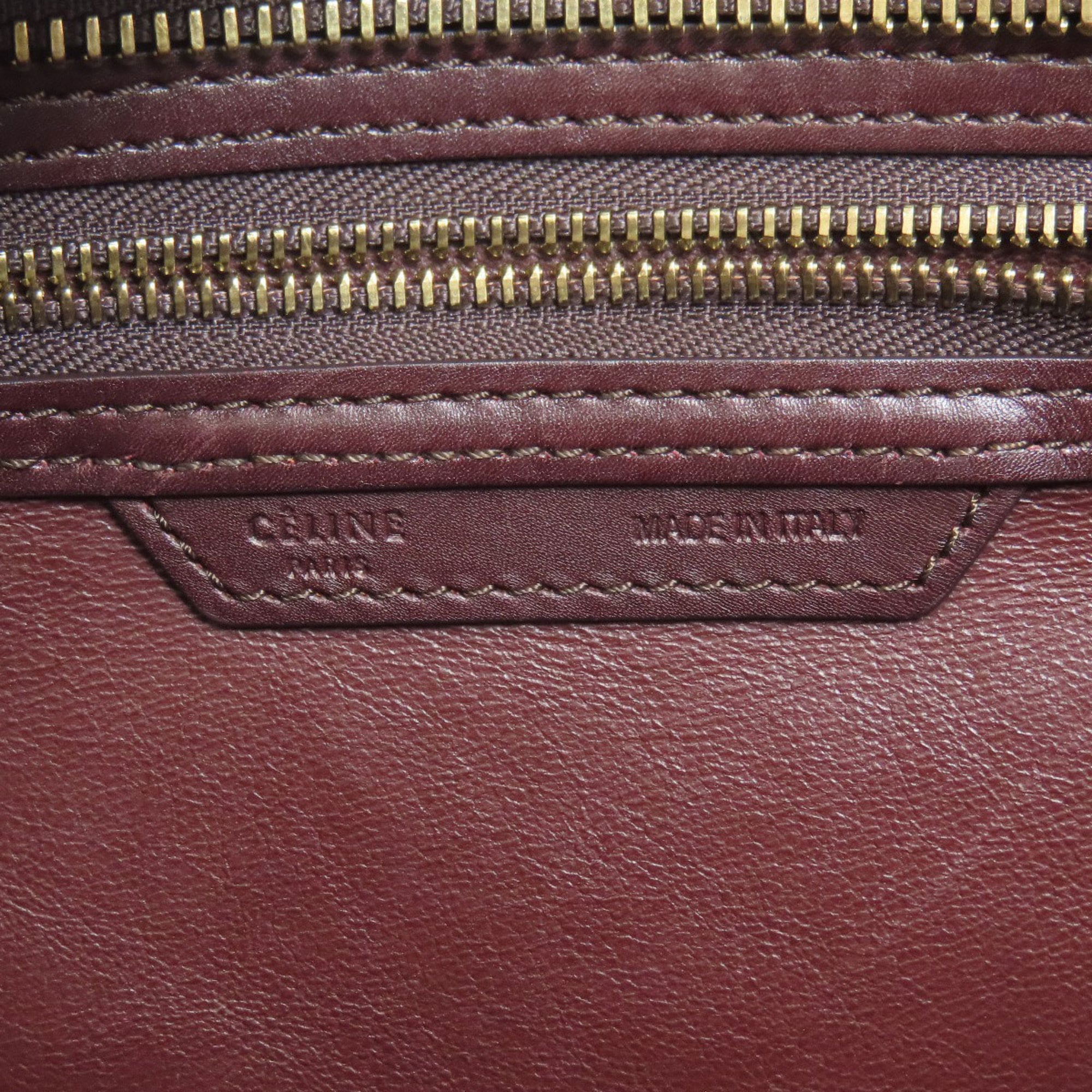 Celine Luggage Micro Tote Bag in Calfskin for Women