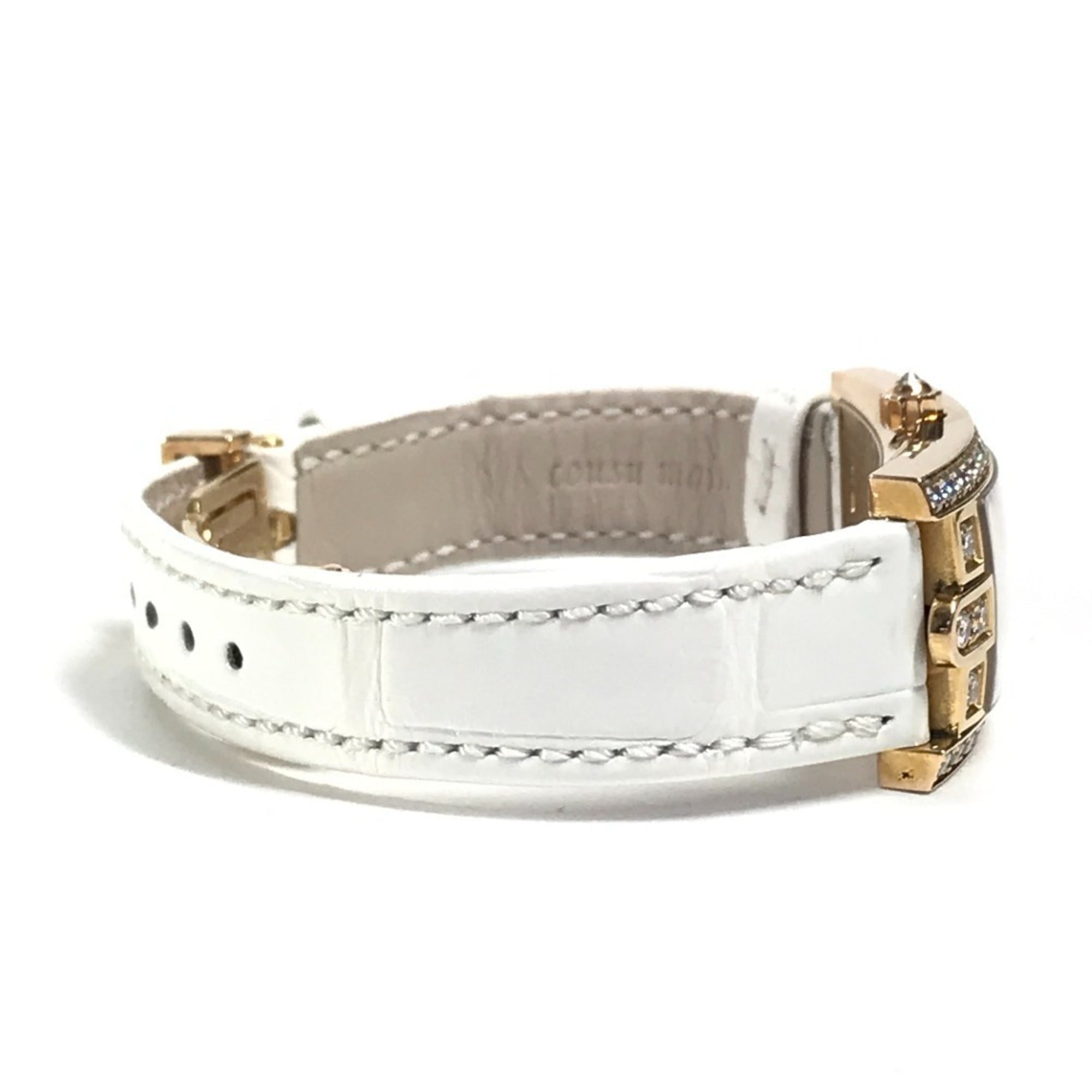 HARRY WINSTON 330 LQWL.M D3.1 Diamond Bezel Lady Avenue C Women's Watch, 18K Gold, Au750, White — Very Good
