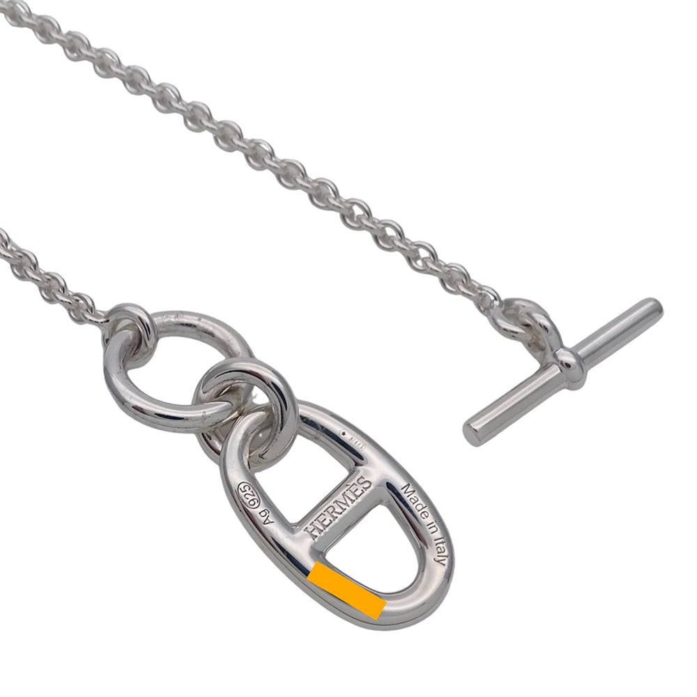 Hermes HERMES Chaine d'Ancre Amulet Necklace for Women, Brand Name, SV925 Silver Jewelry — Like New