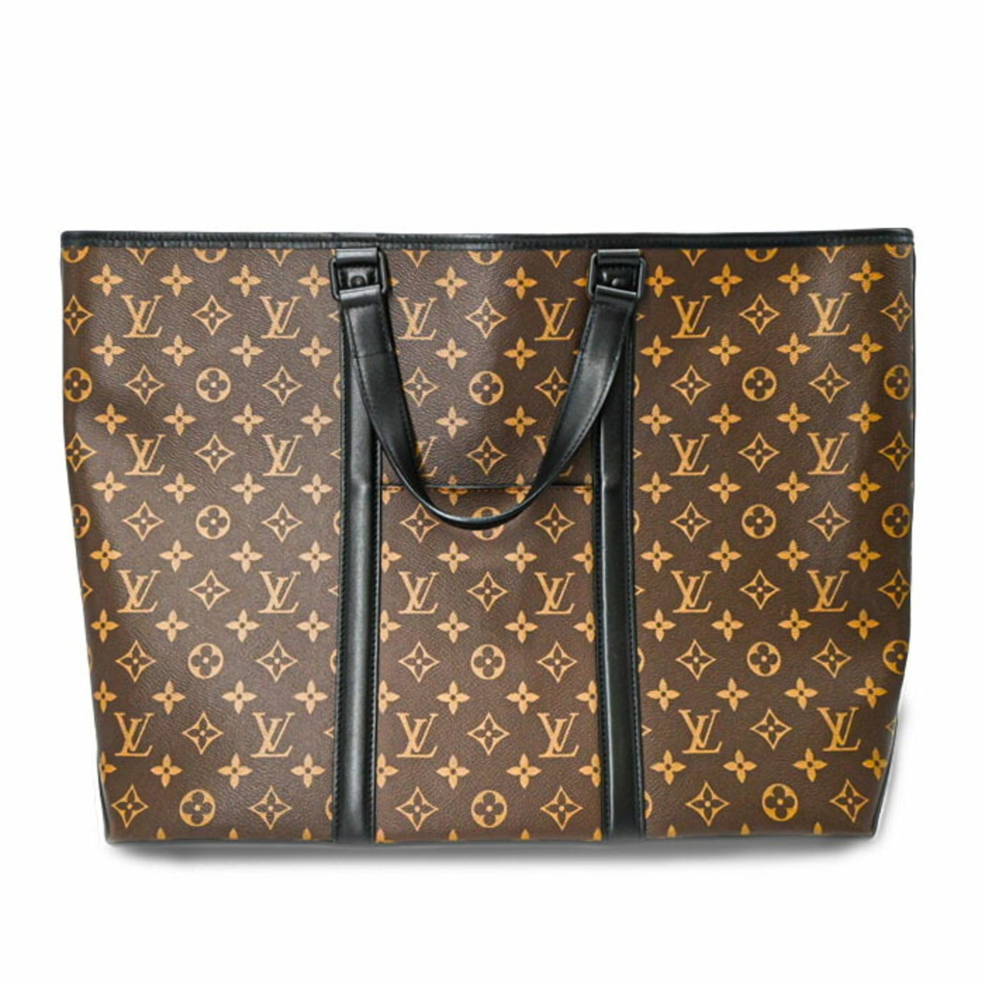 LOUIS VUITTON Monogram Macassar Weekend Tote Bag GM Men's & Women's Brown M45733 — New - Store Return
