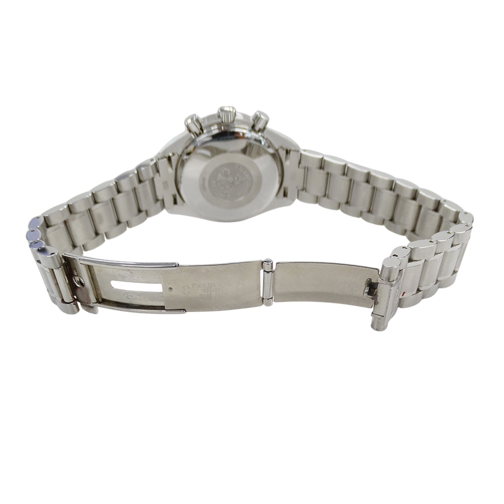 Omega Speedmaster 3523.30 Men's Watch, Brand Name, Triple Calendar, Automatic Winding, Stainless Steel (SS), Silver — Good