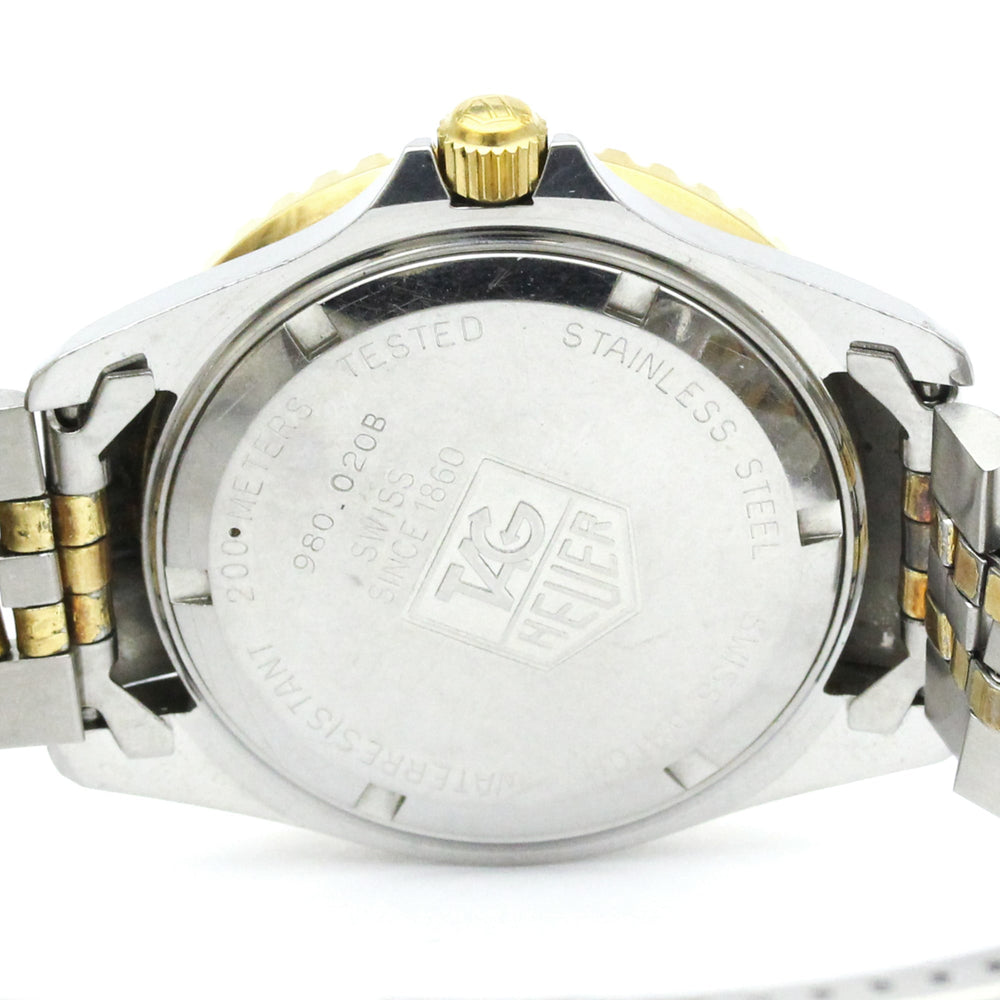 TAG HEUER 1000 Professional Gold Plated Steel Watch 980.020B — Good