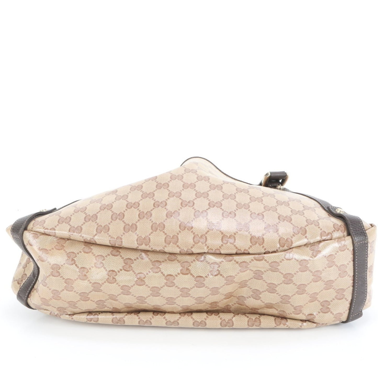 Gucci GG Crystal Abbey 293578 Leather Tote Bag Shoulder Handbag Women's