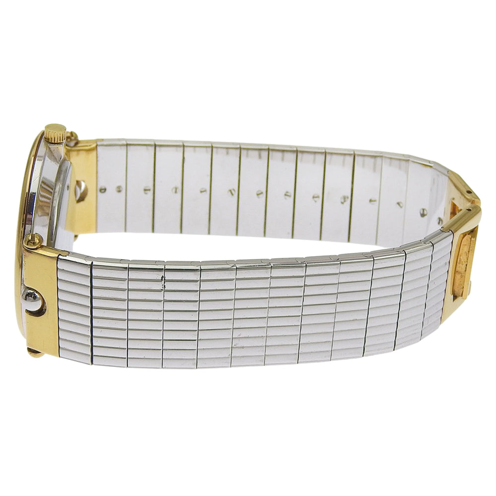 Christian Dior Watch 3026, Stainless Steel with Gold Plated Silver Quartz Movement, Analog Display, Black Dial, Women's — Good