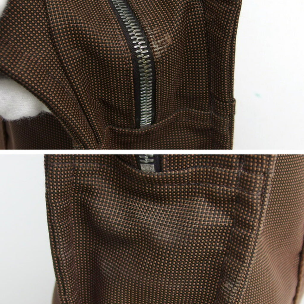 Hermes Air Line MM Tote Bag Dark Brown