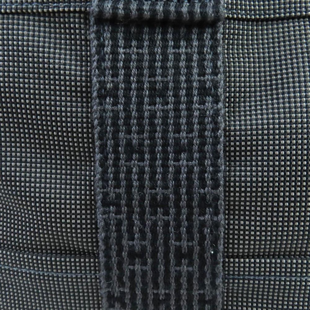 HERMES Air Line MM Silver Hardware Serie Button Canvas Tote Bag Gray Made in France Women's — Like New