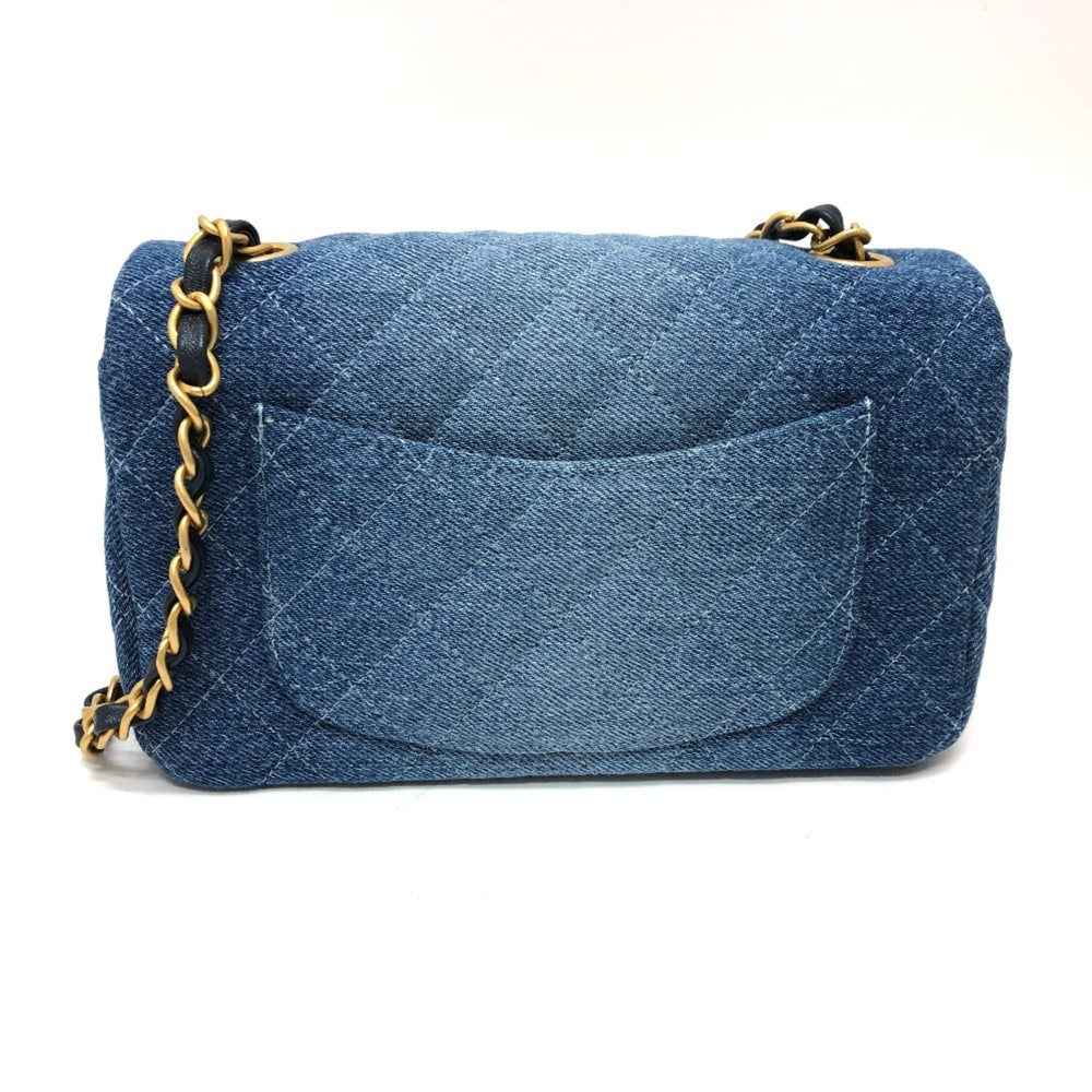 CHANEL Chanel Matelasse Gradient Shoulder Bag Denim Women's Blue — New - Store Return