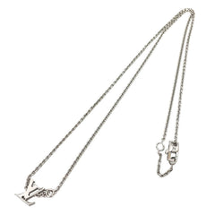 Louis Vuitton Pendant Idylle Blossom Necklace with Diamonds, Q93653, AU750 White Gold, Women's, Fine — Like New