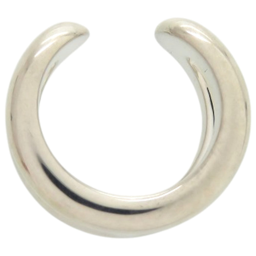 Like new Hermès Osmos PM 25X016861, 925 silver, approximately size 12, silver ring, 0579, HERMES — Like New