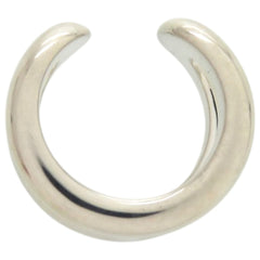 Like new Hermès Osmos PM 25X016861, 925 silver, approximately size 12, silver ring, 0579, HERMES — Like New