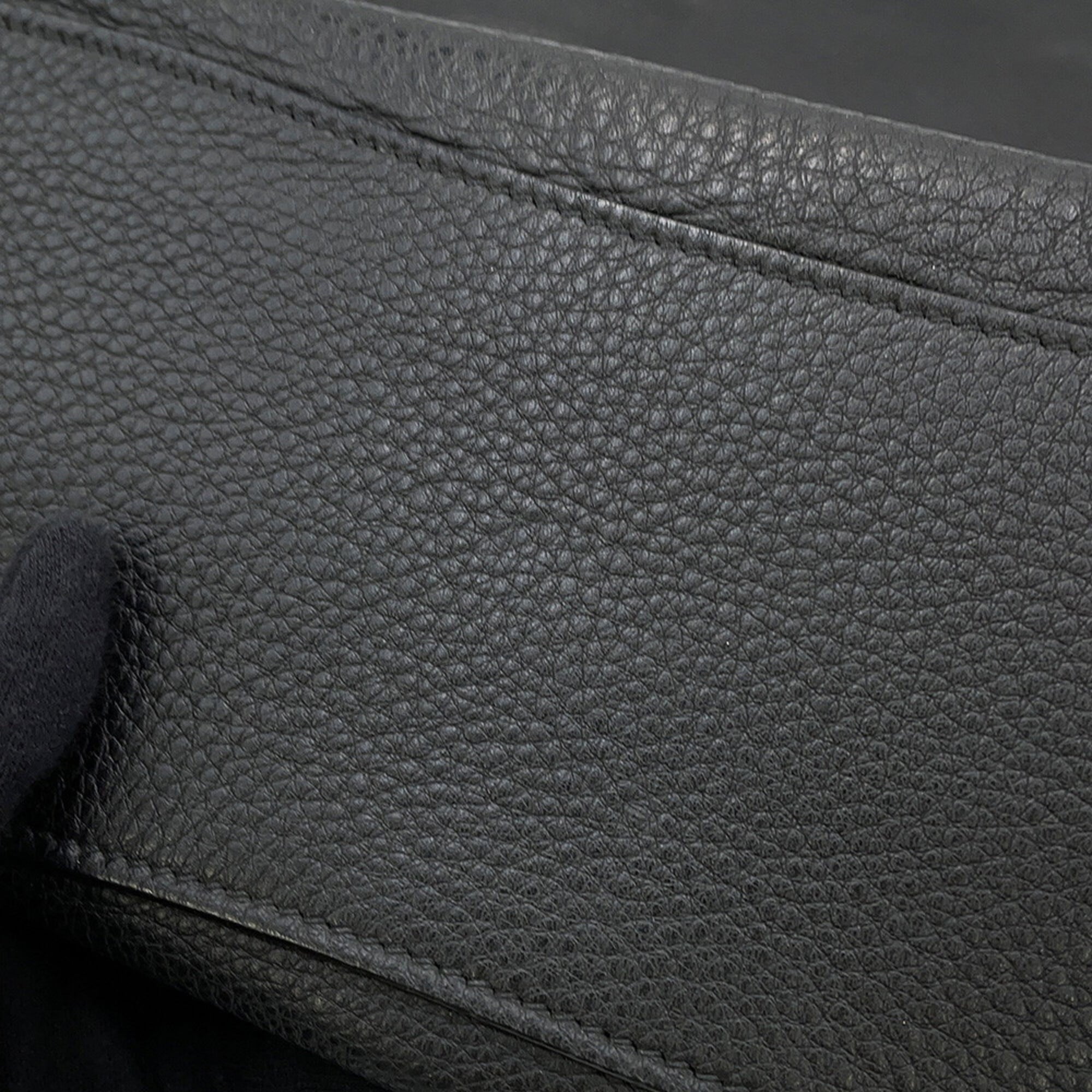 Prada Vitello Dino Leather Tote Bag 1BG006 PRADA Black 2-Way