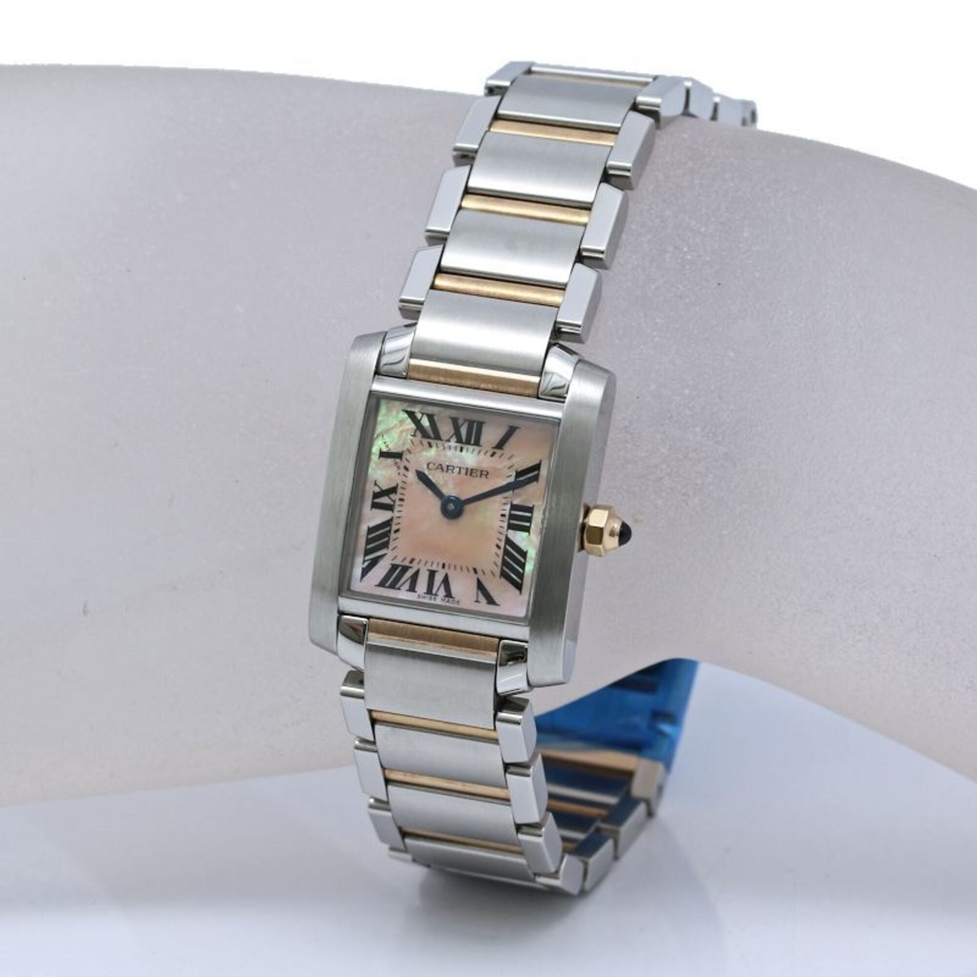 CARTIER Tank Française SM W51027Q4 Women's Watch SSx18KPG 40559 — Very Good