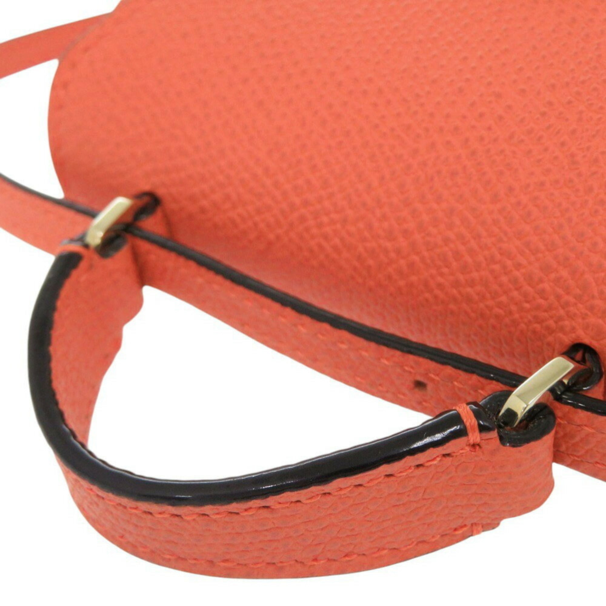 Like new Valextra Iside Belt in calf leather, orange, 3-way handbag, belt bag, shoulder 0285Valextra — Like New