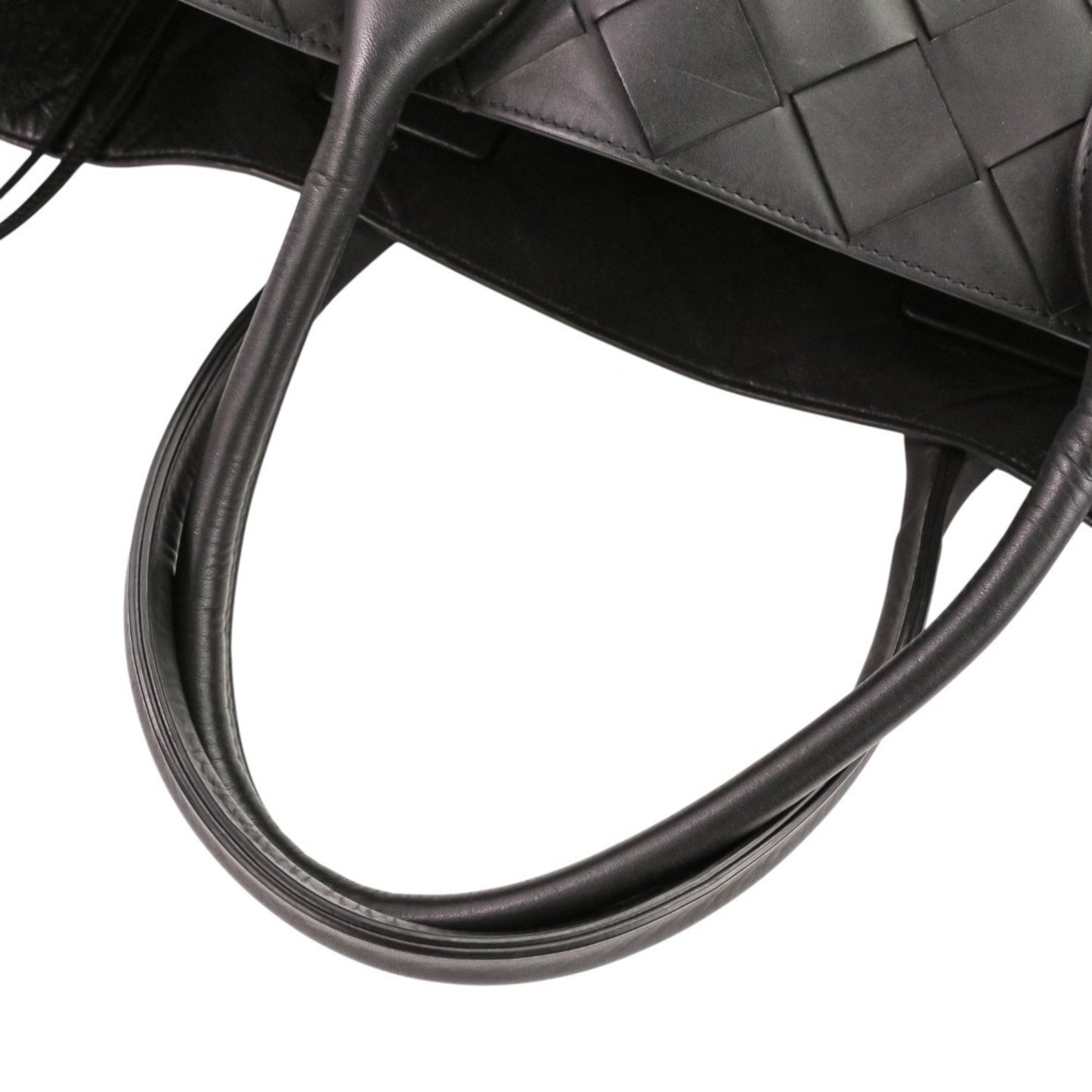 BOTTEGA VENETA Maxi Intrecciato Tote Bag 629888 Black Men's