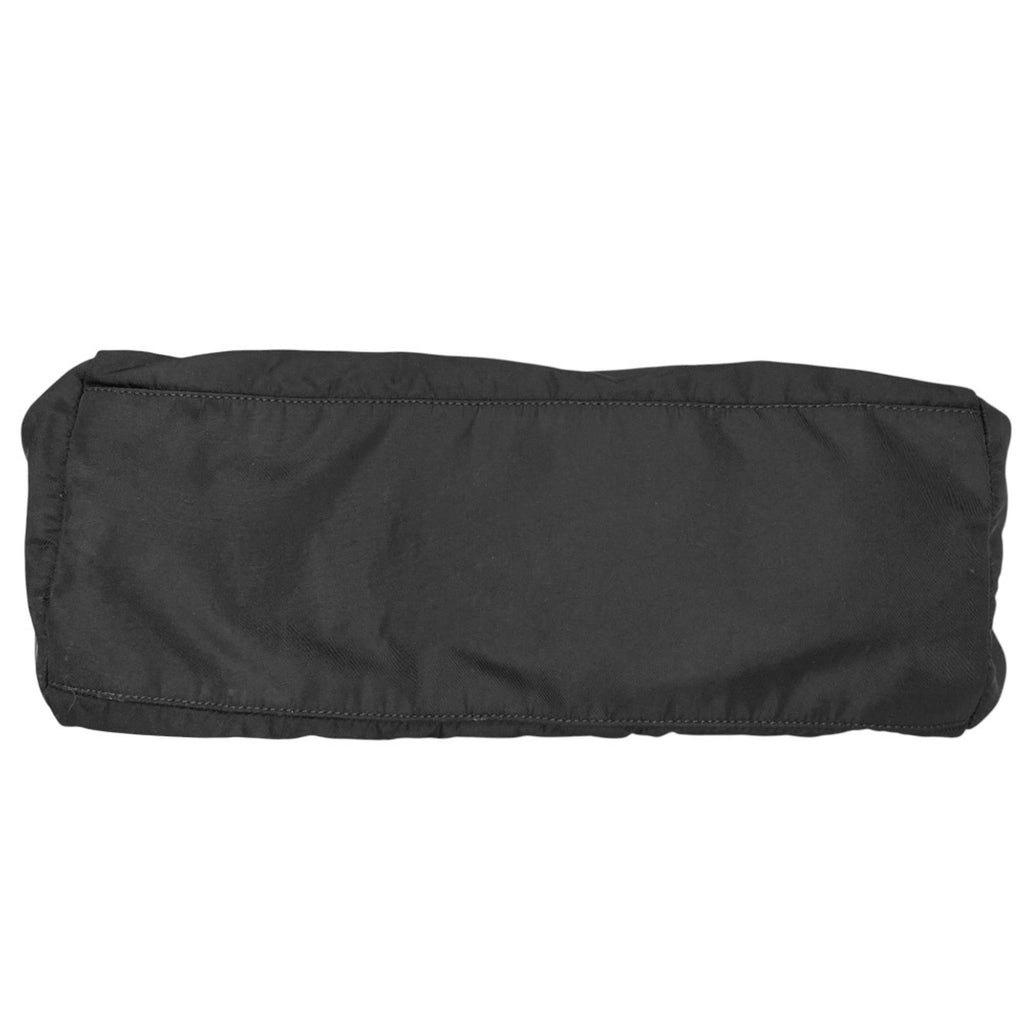 PRADA Prada Triangle Logo Plate Nylon Handbag in Black for Men and Women