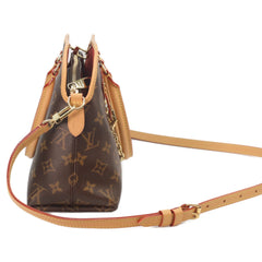 LOUIS VUITTON M15208 Monogram Evermore PM Shoulder Bag, Brown with Gold Hardware, Women's — Like New
