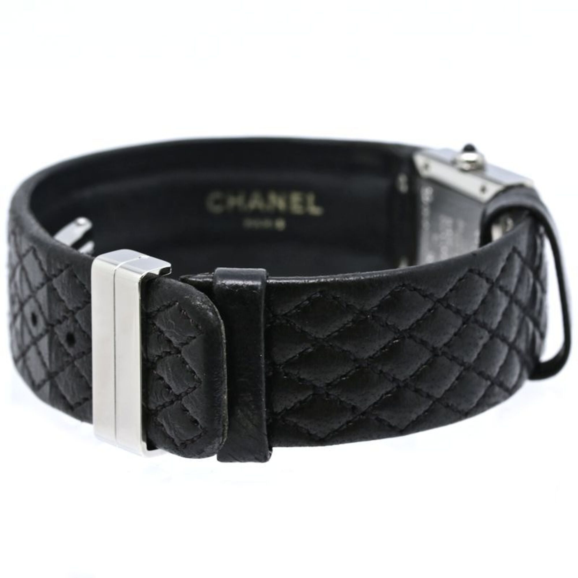 CHANEL Matelassé H0116 Women's Watch, Stainless Steel x Leather, 40486 — Very Good