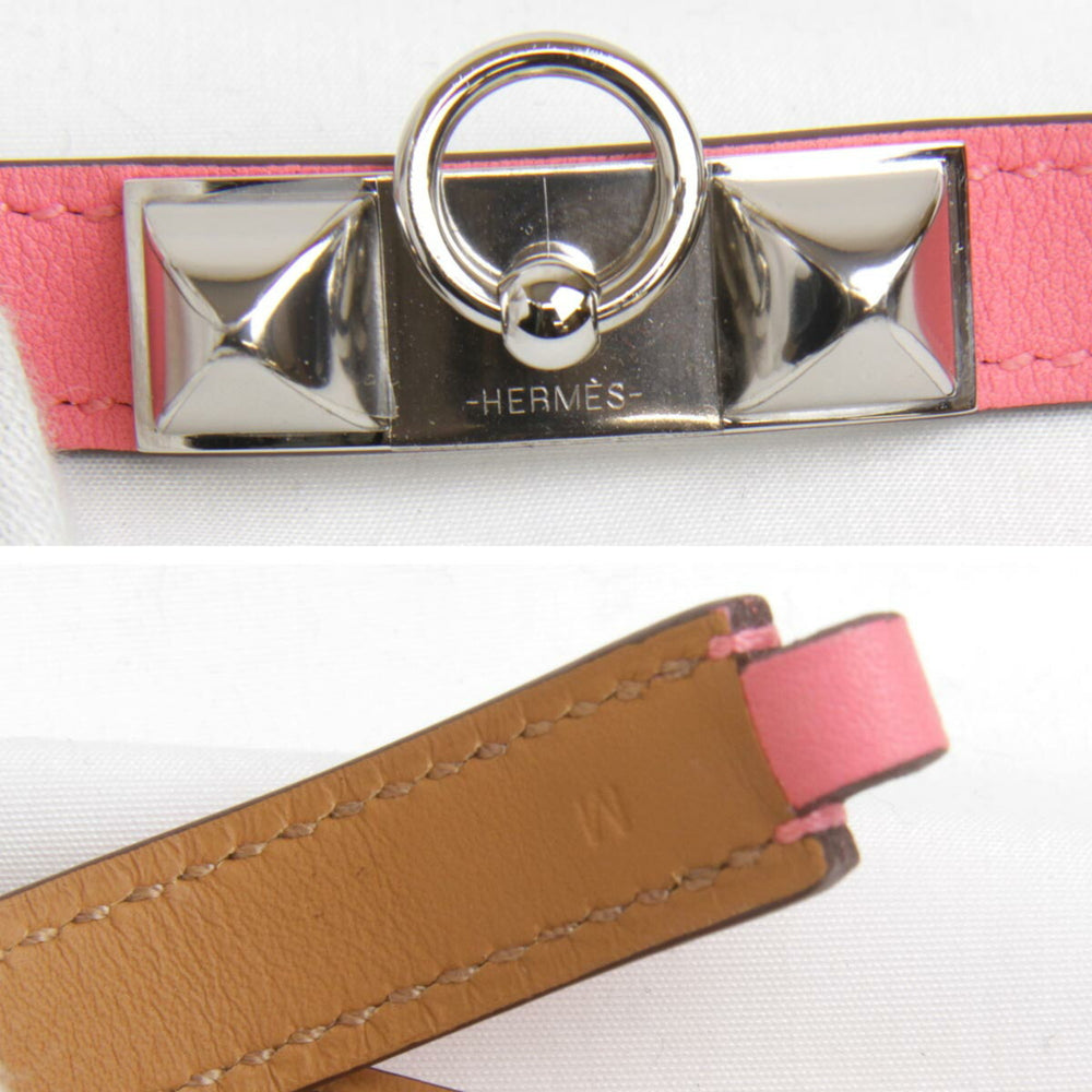HERMES Rival de Bretour Bracelet Swift Pink Ladies — Like New
