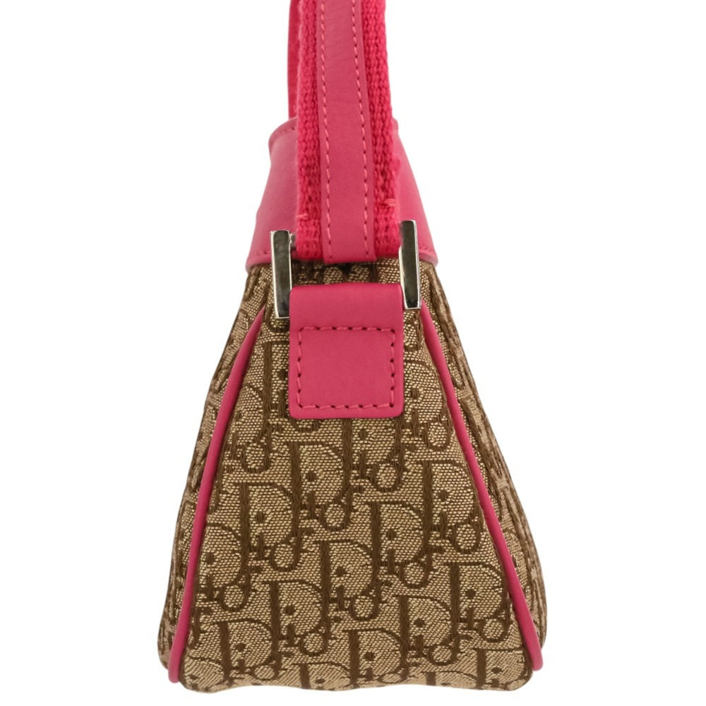 Christian Dior Trotter Street Chic Handbag, Beige Pink, Women's — Like New