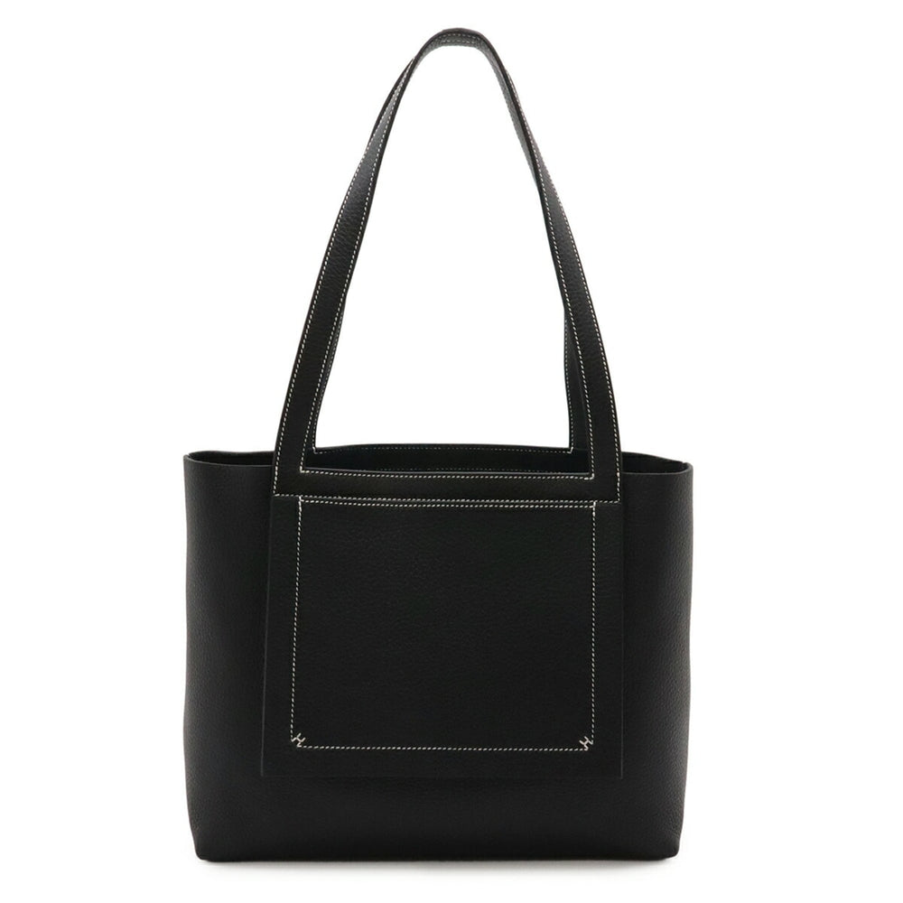 HERMES Cabasellier 31 Tote Bag Shoulder Taurillon Clemence Leather Black with W Stamp — New - Store Return
