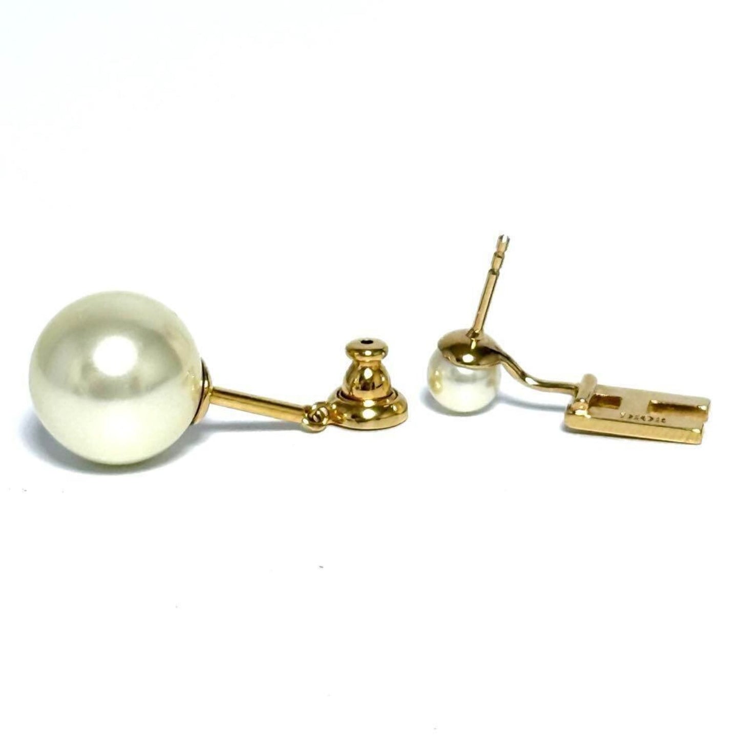 Christian Dior Dior Tribal Single Earring Initial H