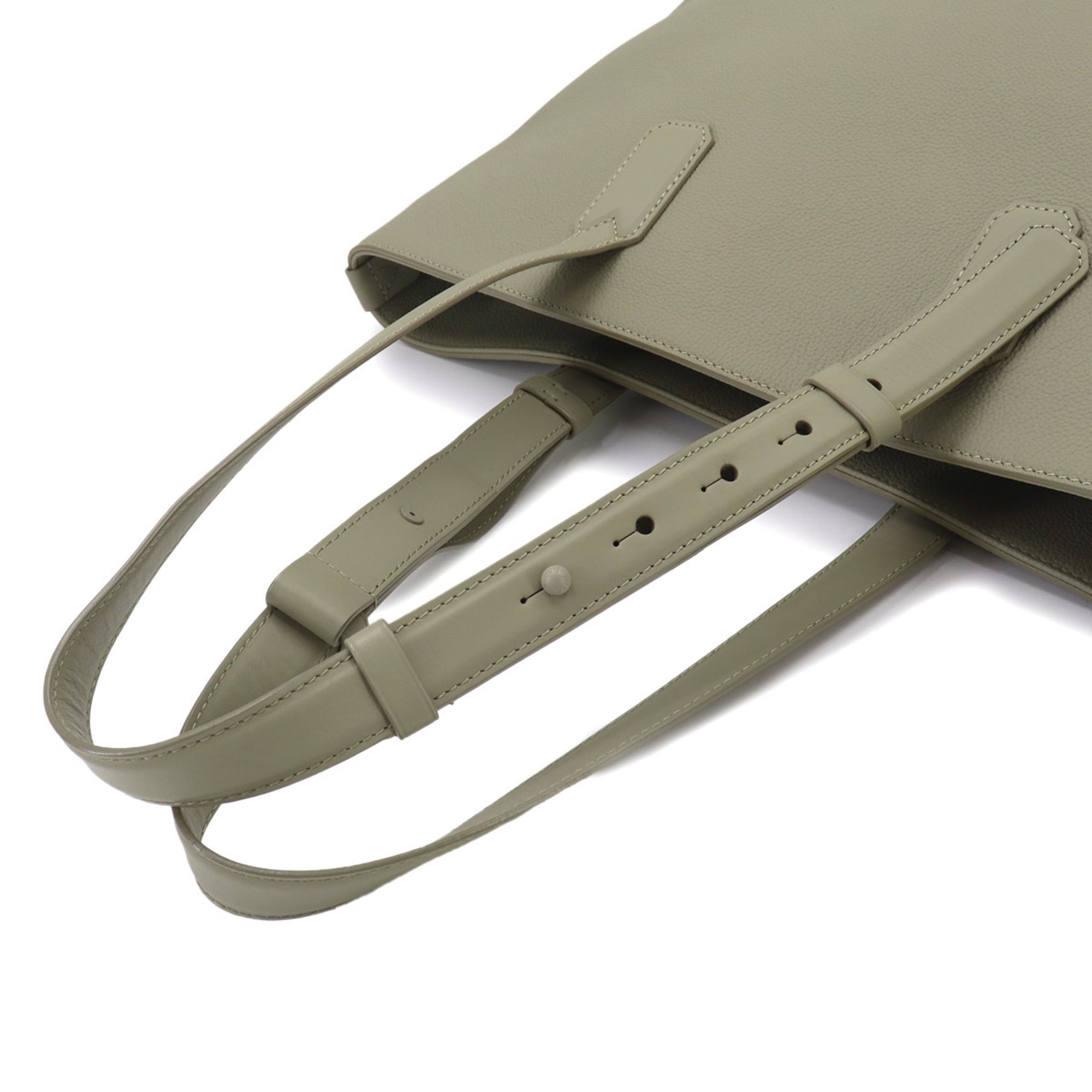 Louis Vuitton Aerogram Fast Line Tote Handbag, Leather, Sage, M22506 RFID — Like New