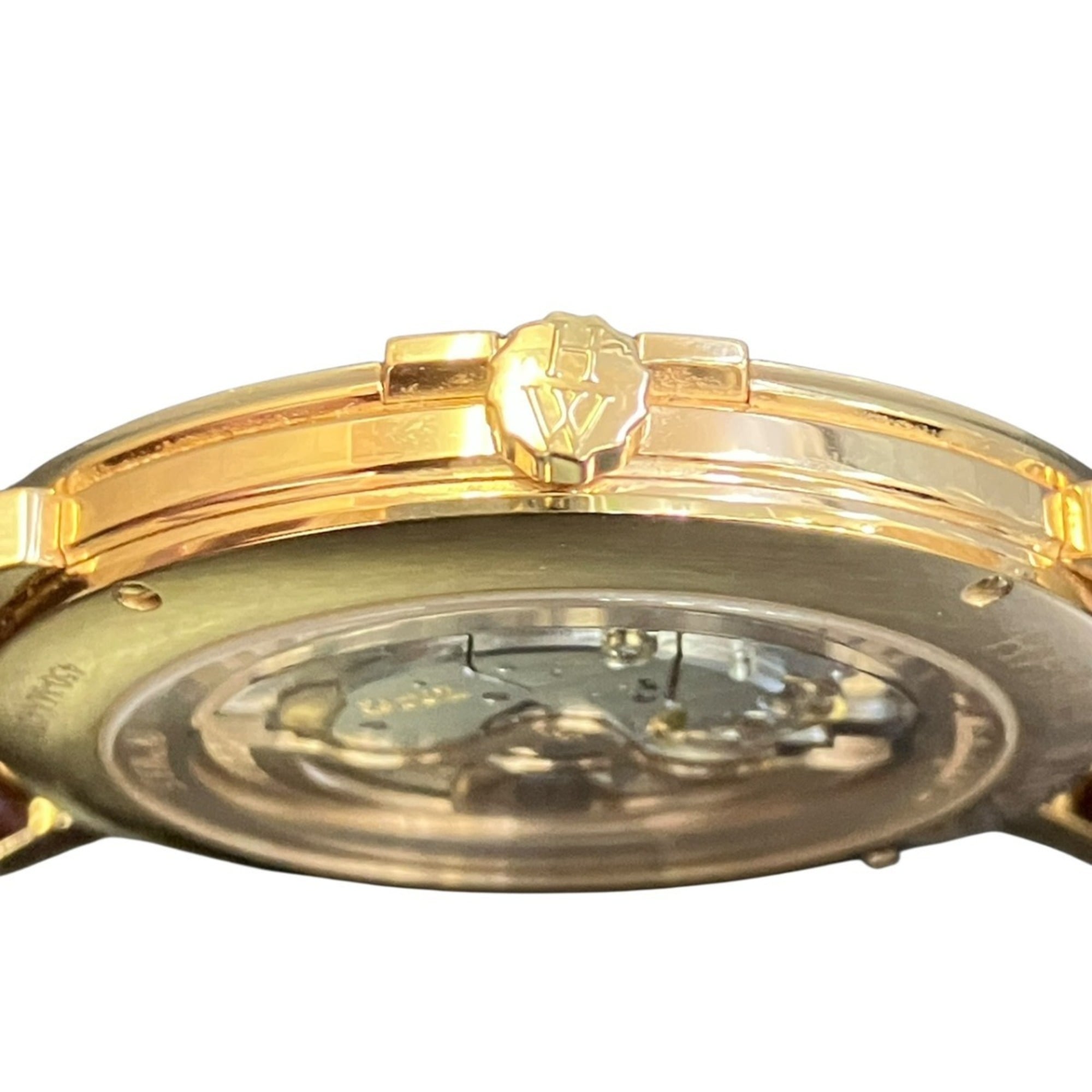 Harry Winston Midnight Date Watch, Total Weight 79.8g, 18K Gold, Genuine Leather Strap, Automatic Movement, Silver Dial, 450MA42RL.W1 051325 — Very Good