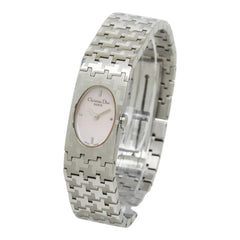 Dior Miss Watch D70-100 Quartz Pink Dial Stainless Steel Mother-of-Pearl Ladies — Good