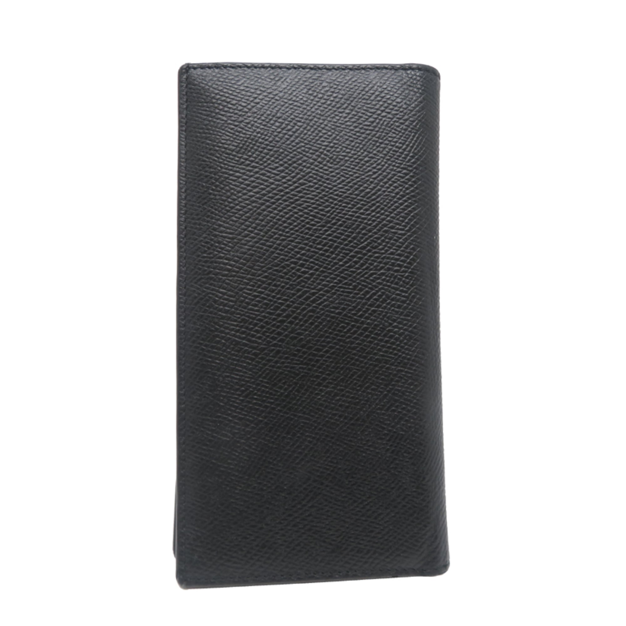 Celine Vertical Wallet Men's Long 10C863BEN38SI Grained Calfskin Black