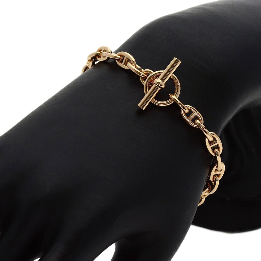 Hermes Chaine d'Ancre TPM 26-link bracelet, 18K pink gold, women's — Like New