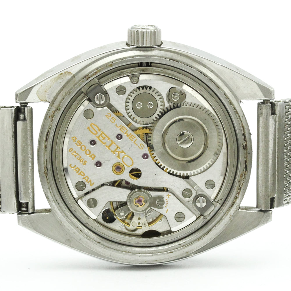 SEIKO King Seiko Steel Hand-Winding Mens Watch 45-7010 Vintage — Good