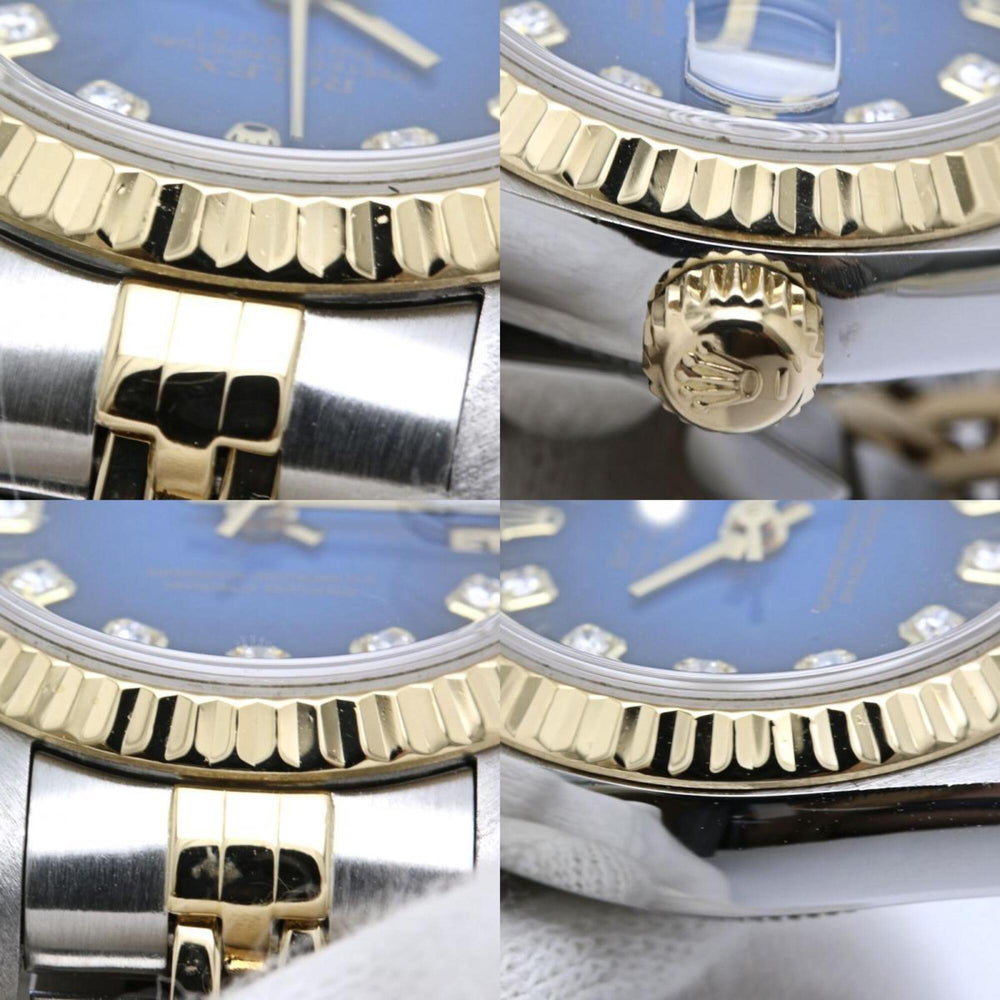 ROLEX Datejust 10P Diamond 79173G Women's Watch 40549 — Very Good