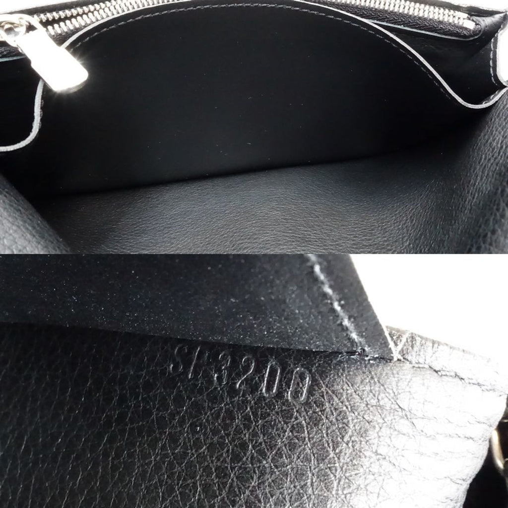 LOUIS VUITTON Louis Vuitton Long Wallet M58192 Portefeuille Brazza Noir Men's 181903