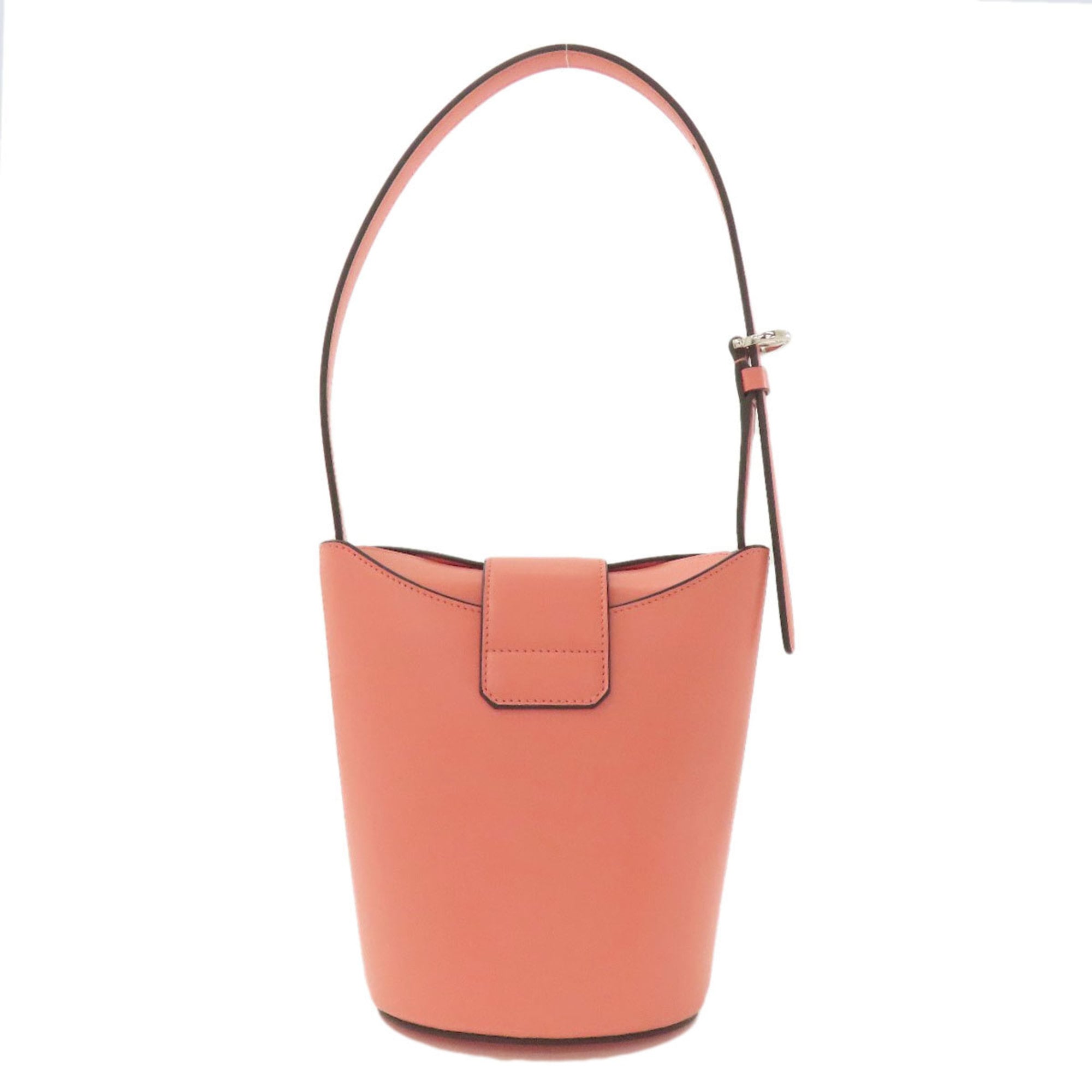 Salvatore Ferragamo Trifoglio Leather Handbag with Gancini Hardware for Women