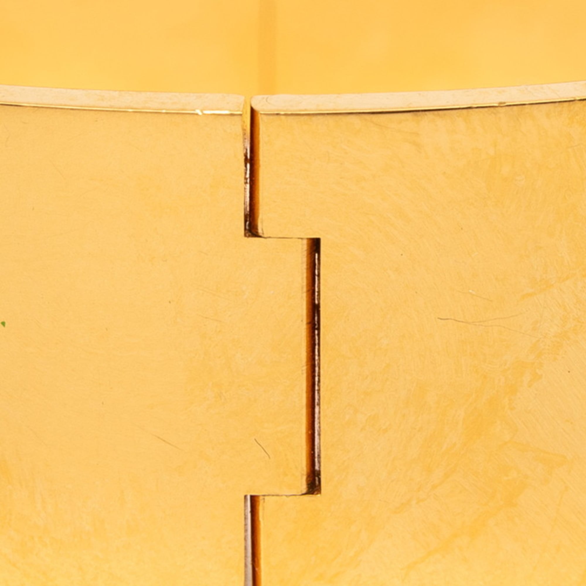 Hermes enamel GM roque cloisonné bangle in gold, white, and multicolored plating for women.