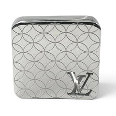LOUIS VUITTON M65043 Bouton de Manchette Champs-Élysées Cufflinks, Silver, Made in France, Men's — Like New